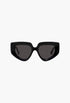 Anagram LW40154U 01A  Black Cat eye Sunglasses - GLAM MODA
